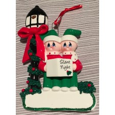 Caroler Ornament with 2
